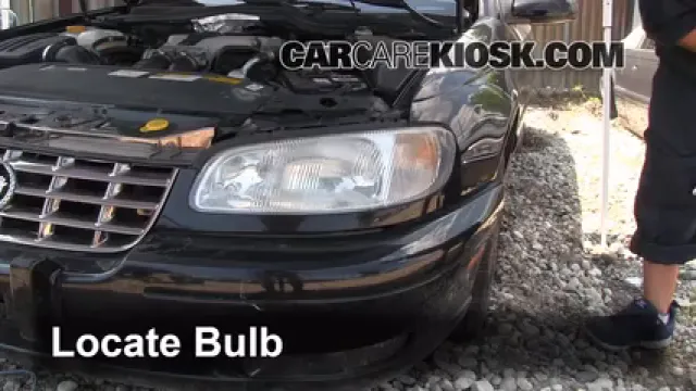 1999 Cadillac Catera 3.0L V6 Luces Luz de giro delantera (reemplazar foco)